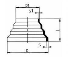 PP-H 对焊管件 同心变径/短口