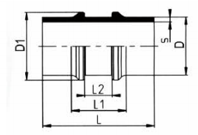 PVDF 对焊管件 节流管件